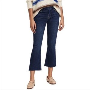 FRAME Denim Le Crop Mini Flare Boot Jean in Rosalie EUC Size 32